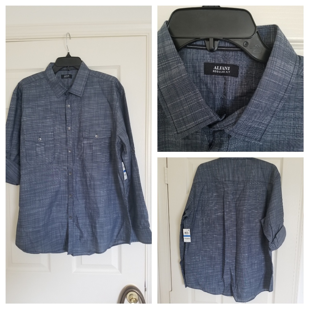 NWT Alfani Mens Shirt